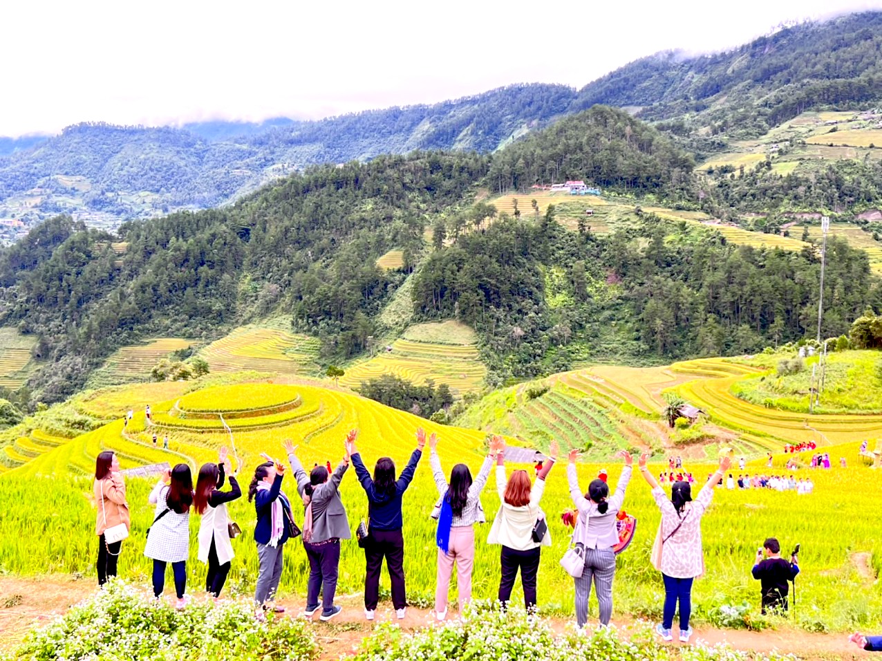 Mu Cang Chai in the ripe rice season