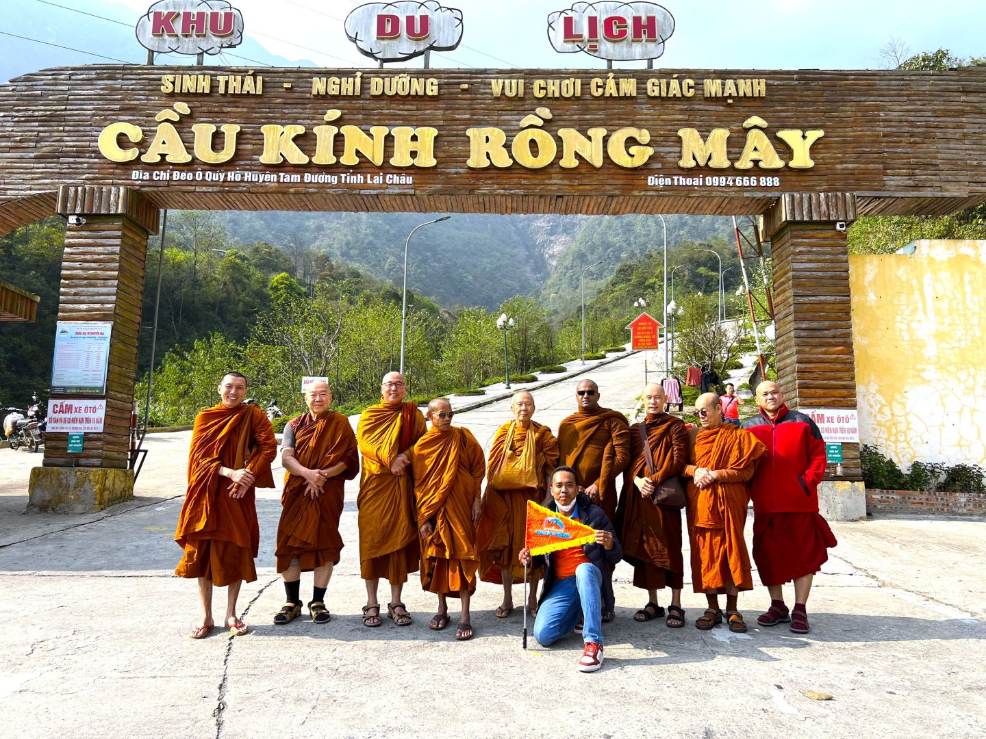 Viet Top Travel Thanks Group of Monks for an Unforgettable Trip to Hanoi and Sapa